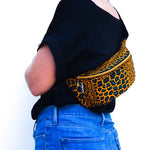 Load image into Gallery viewer, Fanny pack Yellow Leopard
