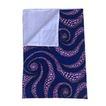 Load image into Gallery viewer, Crib sheet Purple Waves
