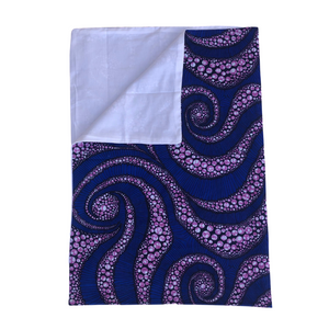 Crib sheet Purple Waves