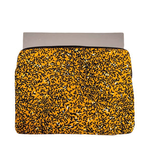 Laptop sleeve Yellow Safari